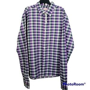 NWT J. Crew Mens The Broken-In Oxford Long Sleeve Button Down Size LT